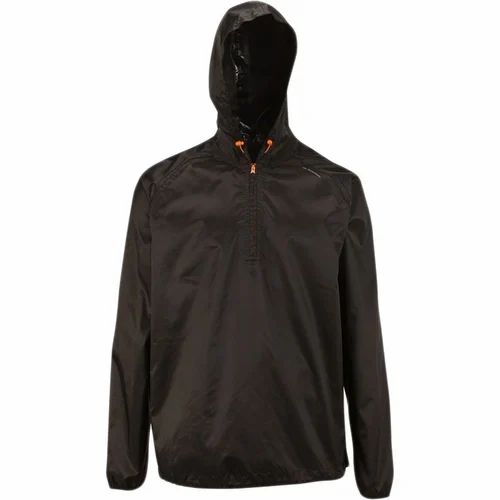 Nylon Black Men'S Rain Suit
