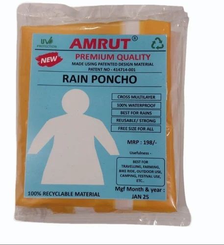 Disposable Plastic Raincoat