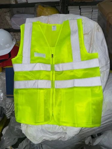 Polyester Net Traffic Safety Jackets, Fabric Weight: 90 GSM