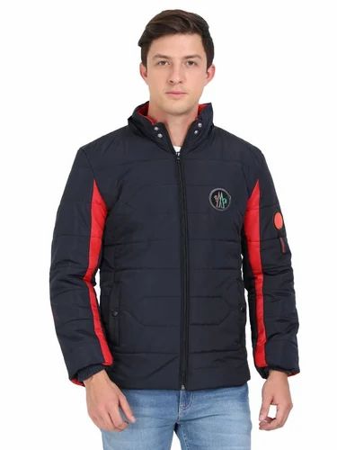 Black Mens Water Proof Jackets, Size: Medium