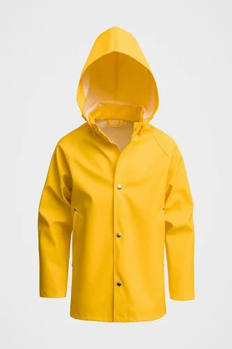 Unisex PE Yellow Kids Raincoat