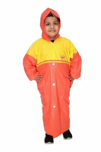 Satyam Mayuri Kids Raincoat, PVC