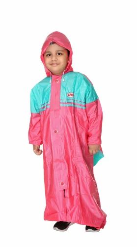 Satyam Rainday Kids Raincoat, PVC
