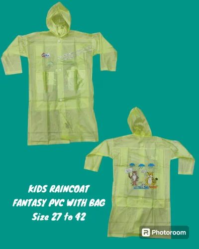 Unisex PVC Kids Raincoat