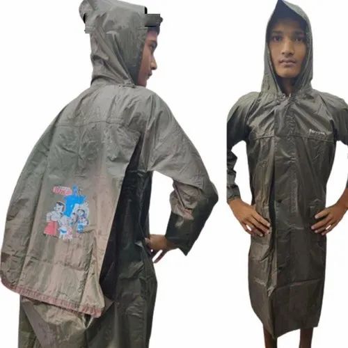 Polyester Unisex Paragon Bagcover Kids Raincoat