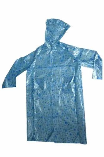 Unisex PVC Cyndrella Print Kids Raincoat