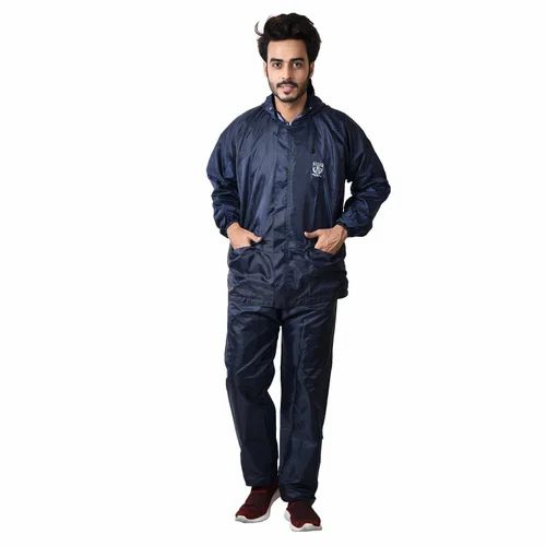 Men Polo Reversible Rain Suit