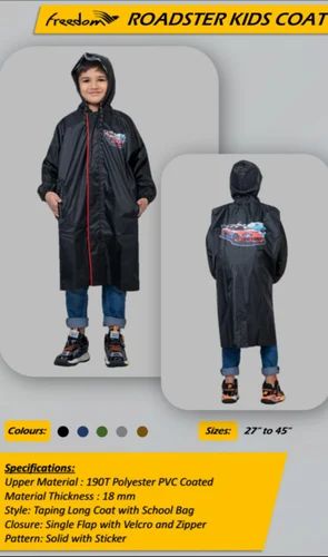 Unisex Freedom - Roadster Polyester Kids Raincoat