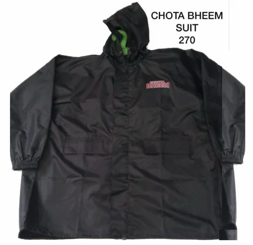 Kids Nylon Chota Bheem Raincoat