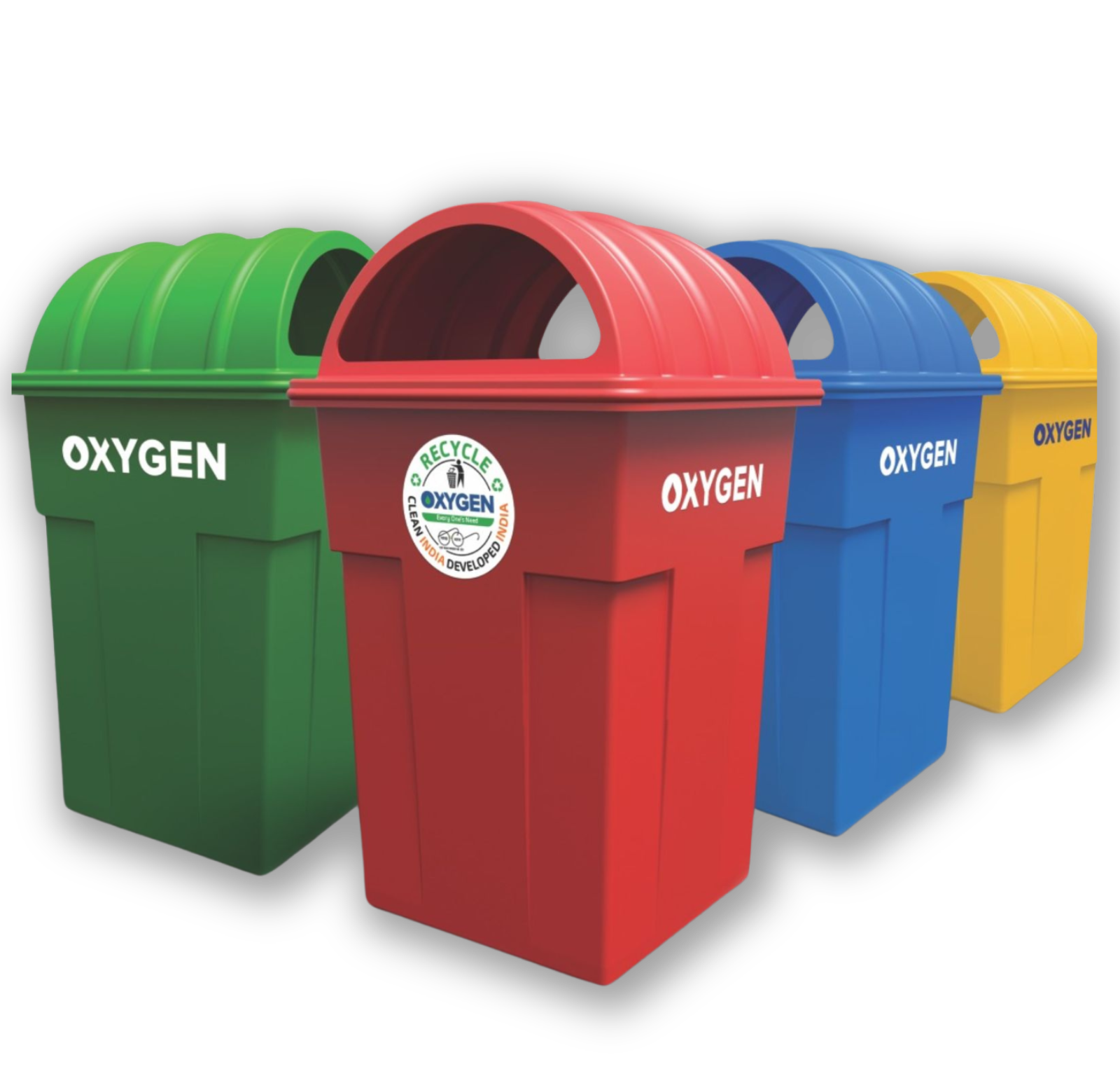 Rectangular Plastic Dustbins