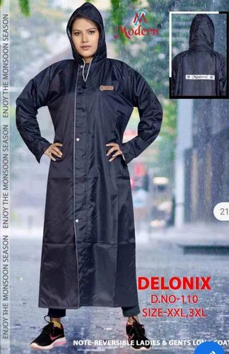 Reversible Long Raincoats