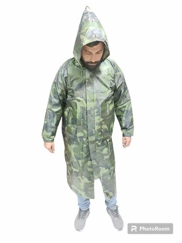 Unisex XL Army Rain Coat