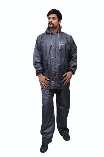XL Men Plain Reversible Raincoat Suit