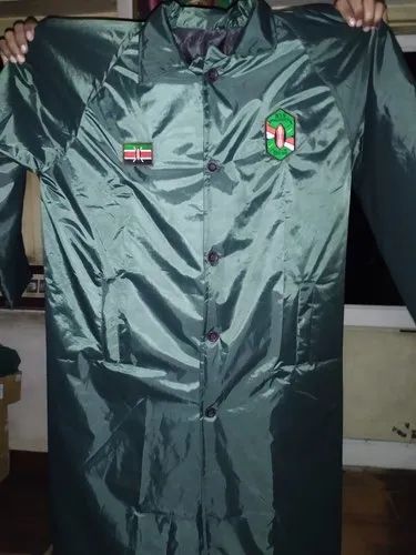 L Unisex Army Nys Raincoat