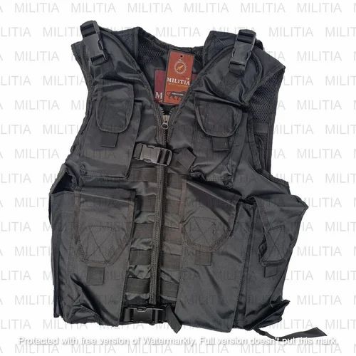 Camouflage Black Tactical vest ammuntion pouch, Machine Wash And Hand Wash