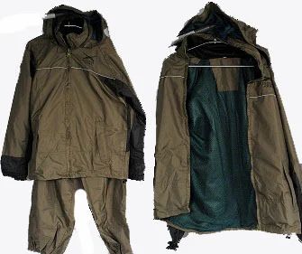 Army Rain Suit, Nylon PVC