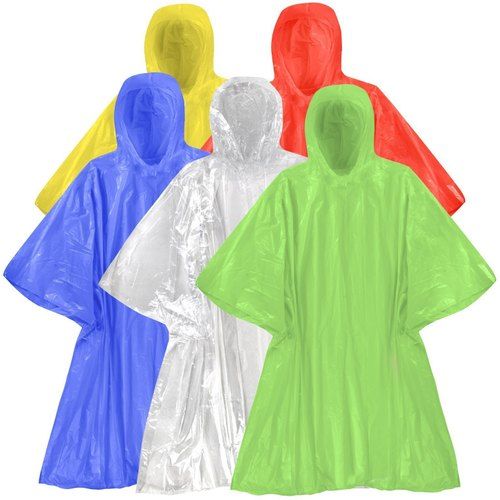 Transparent Multicolour Poncho .