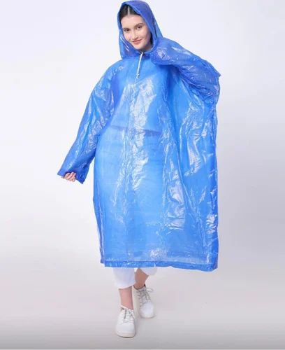 Ladies Long Raincoat, Polyester
