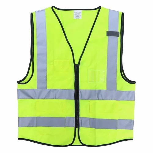 Polyethylene Orange Safety Reflective Vests, For Traffic Control