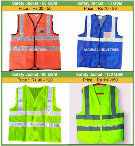 TRAFFIC VEST, Gsm: 60, Size: Free Size