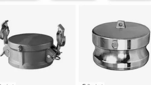 S.s. Or Aluminum Dust Cap and Plug Camlock Coupling, For Industrial