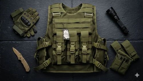 Amc Kavach Golden Tactical Vest