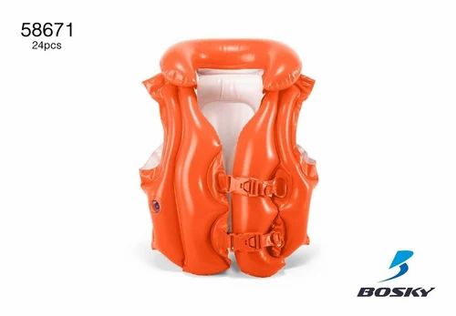 PVC Orange Life Jacket