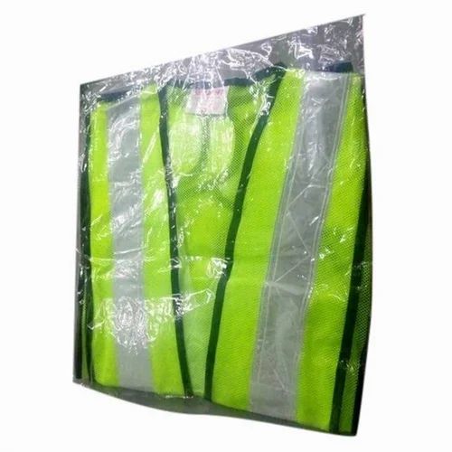 Unisex Nylon Reflective Safety Jacket, Size: Medium