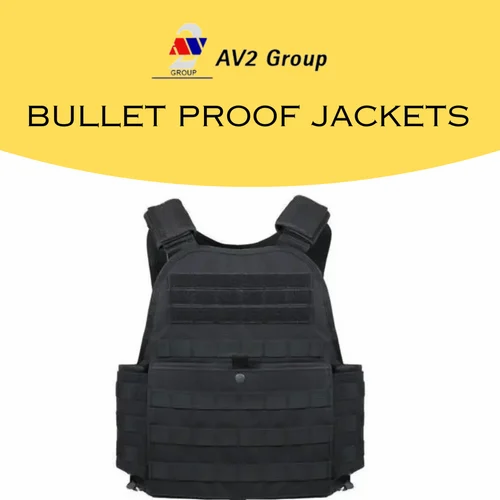 Without Sleeves 100% Aramid Fiber Bullet Proof Jackets, Size: Medium