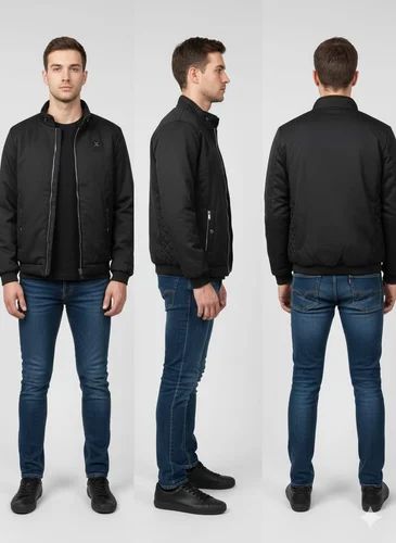 Mens Pu Leather Jacket