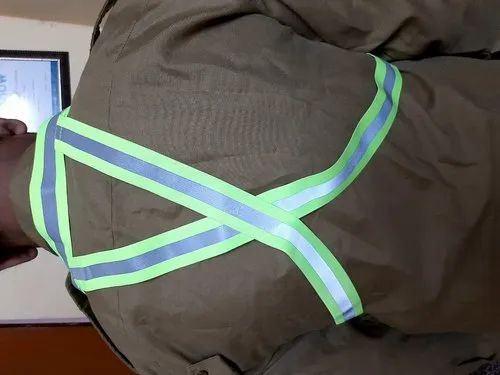Green Traffic police reflector jacket