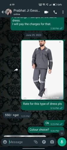Fire Retardant Jacket & trouser