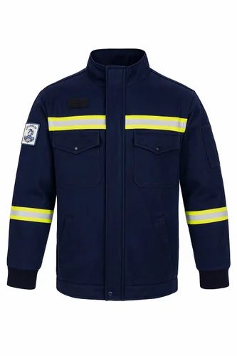 Inherent flame retardant jacket