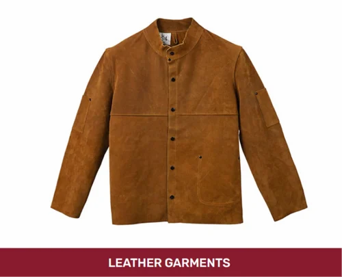 Rust Leather Welding Jackets And Trousers