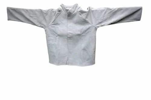 TI AP714 White Split Leather Jacket