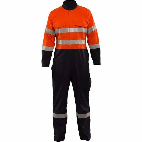 Multicolor Fire Retardent Suit For Molten Metal Protection 2 Pc