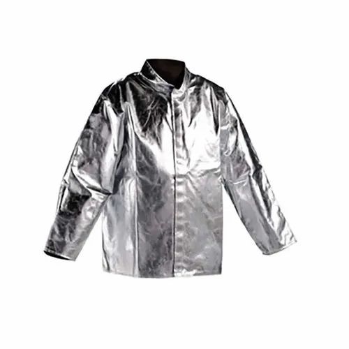 Udyogi Full Sleeves Jutec HSJ080KA-1 Jacket, For Heat Protection, Size: 70
