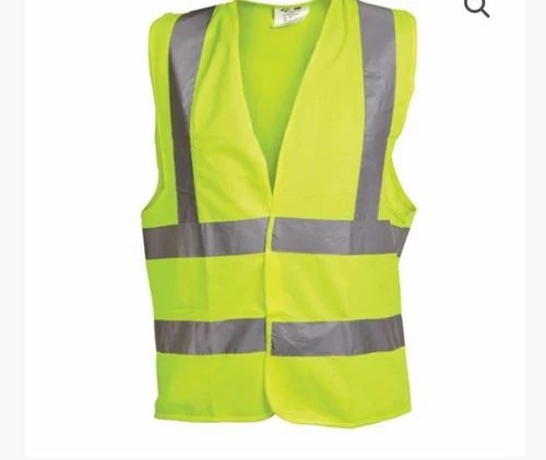 Unisex Polyester Reflective Safety coat, Size: Medium