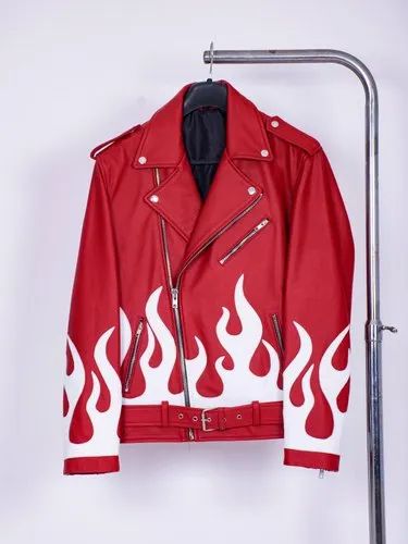 Red Genuine Leather Jackets