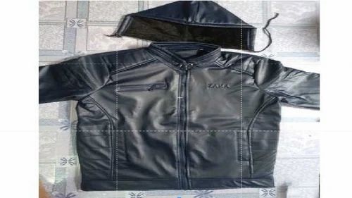 Bomber Men Fuax Leather Jacket