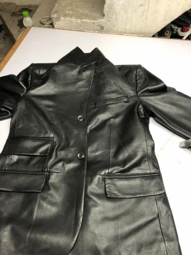Black Leather Motorcycle Jacket