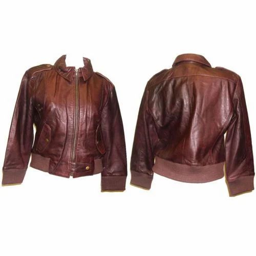 Leather Look Jacket-FCL J 006