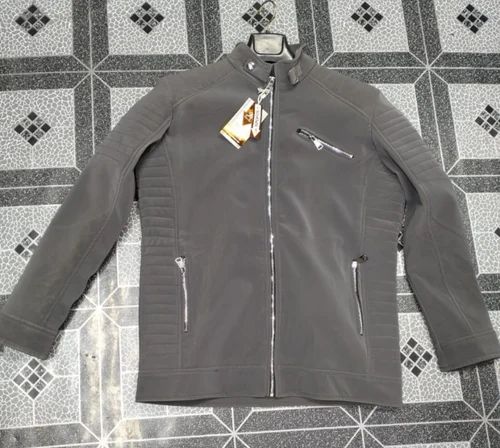 Pu Leather Biker Jacket