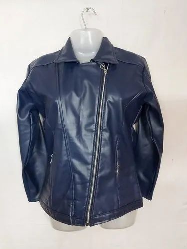 Casual Wear Full Sleeve Ladies PU Leather Jacket