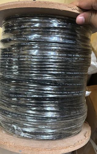 Dlink Cat6 Armored cable Model No: NCB-C6UBLKR-305-A