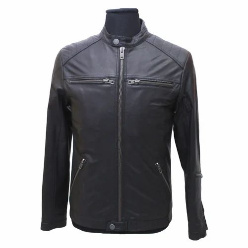 Leather Bomber Jacket