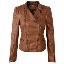 Women Fashion Leather Jacket