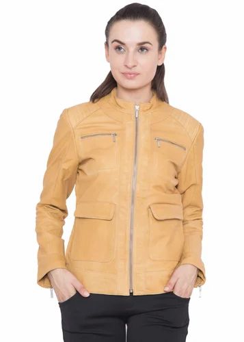 Caliber India Black Leather Jacket