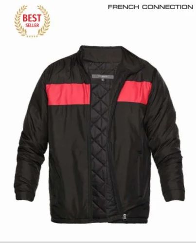 Men Black Strike Off Jacket