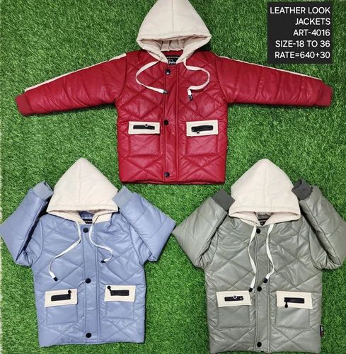 Kids Leather Jacket